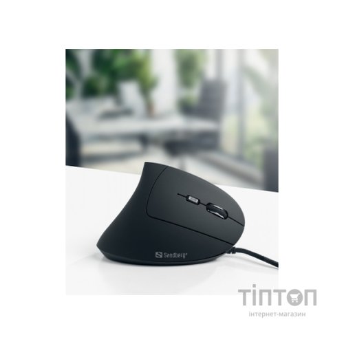Мишка Sandberg Vertical Mouse Pro USB Black (630-14)