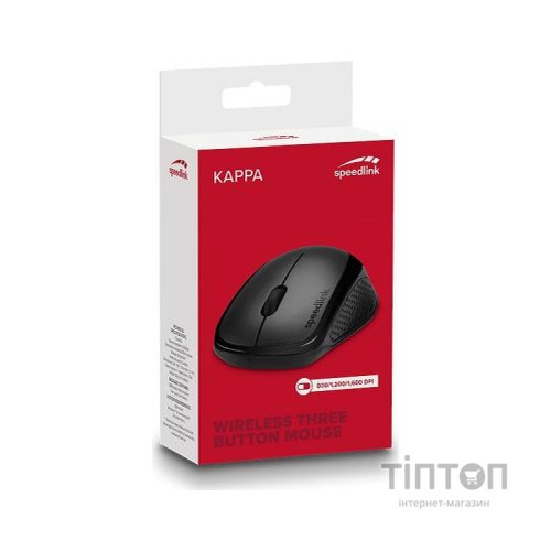 Мишка Speedlink Kappa Wireless Black (SL-630011-BK)