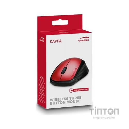 Мишка Speedlink Kappa Wireless Red (SL-630011-RD)
