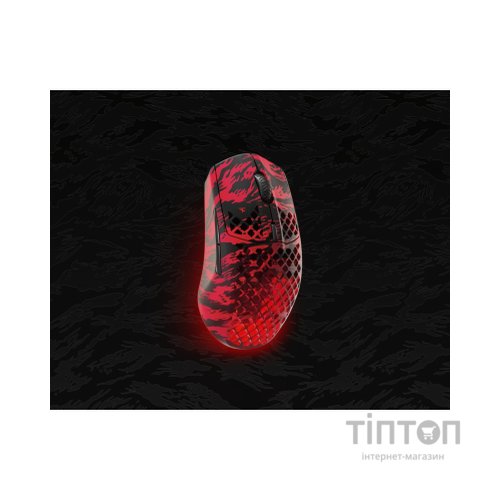 Мишка SteelSeries Aerox 3 Bluetooth RGB Faze Clan Edition Red (62609)
