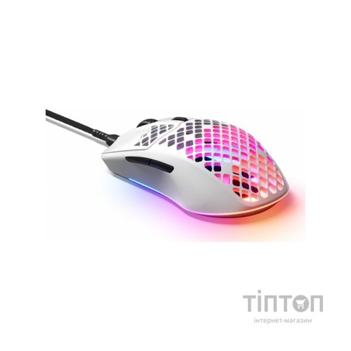 Мишка SteelSeries Aerox 3 White (62603)