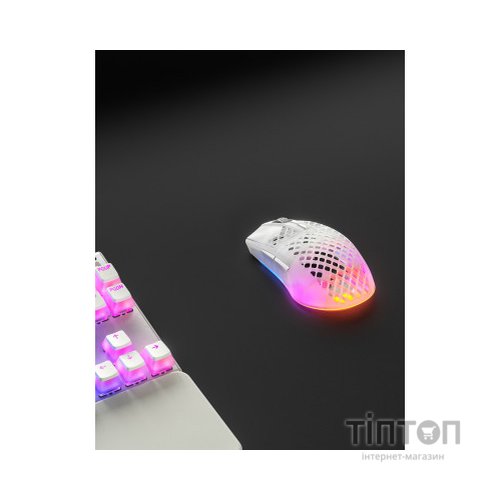 Мишка SteelSeries Aerox 3 Wireless Ghost (SS62610)