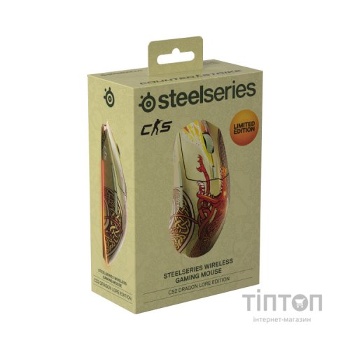 Мишка SteelSeries CS2 Dragon Lore Edition RGB Wireless/Bluetooth (62614)