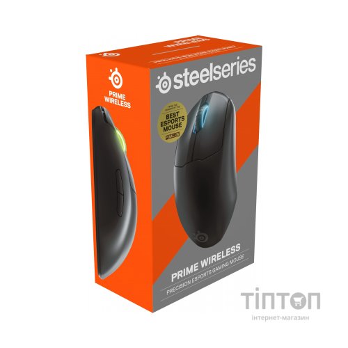 Мишка SteelSeries Prime Wireless Black (62593)