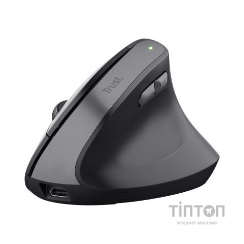 Мишка Trust Bayo 2 Ergonomic Wireless/USB-A Black (25145)