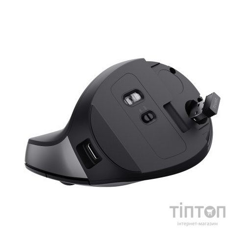 Мишка Trust Bayo 2 Ergonomic Wireless/USB-A Black (25145)