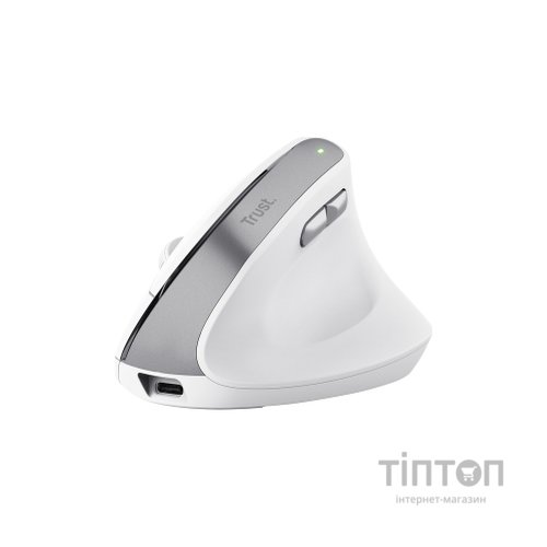 Мишка Trust Bayo II Ergonomic Wireless White (25398)