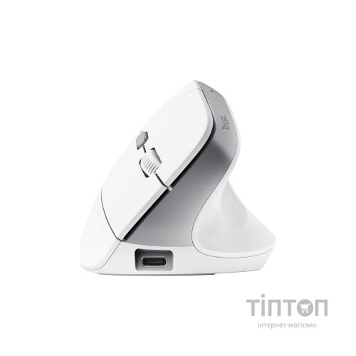 Мишка Trust Bayo II Ergonomic Wireless White (25398)