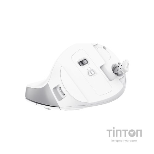 Мишка Trust Bayo II Ergonomic Wireless White (25398)