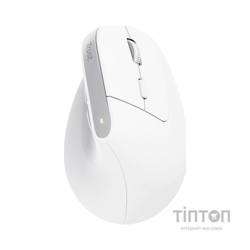 Мишка Trust Bayo+ Ergonomic Wireless/Bluetooth White (25399)