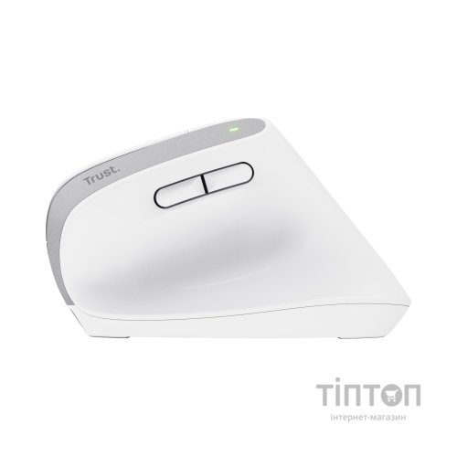 Мишка Trust Bayo+ Ergonomic Wireless/Bluetooth White (25399)