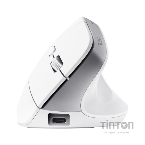 Мишка Trust Bayo+ Ergonomic Wireless/Bluetooth White (25399)