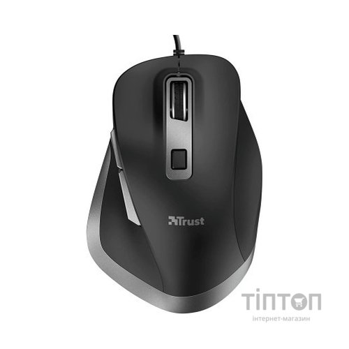 Мишка Trust Fyda Comfortable ECO USB Black-GREY (24728)