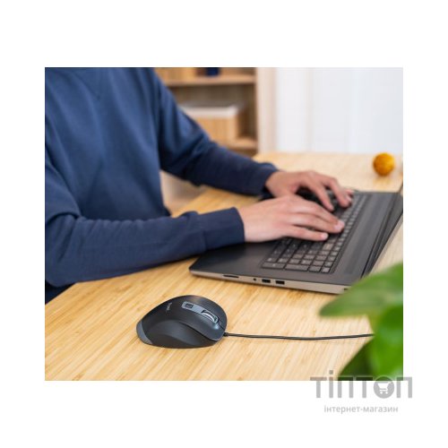 Мишка Trust Fyda Comfortable ECO USB Black-GREY (24728)