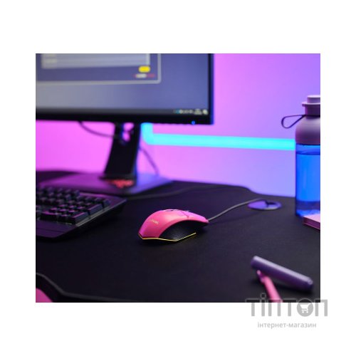 Мишка Trust GXT 109 Felox RGB Pink (25068)