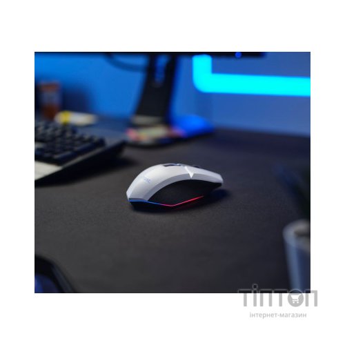 Мишка Trust GXT 110 Felox RGB Wireless White (25069)
