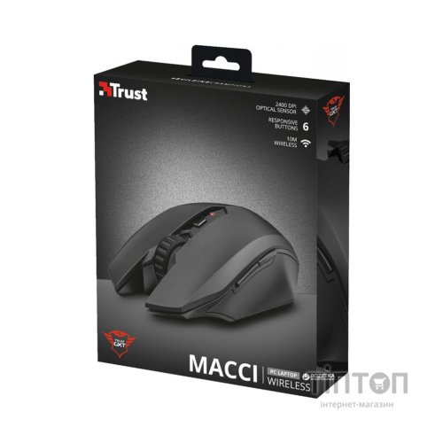 Мишка Trust GXT 115 Macci wireless gaming mouse (22417)