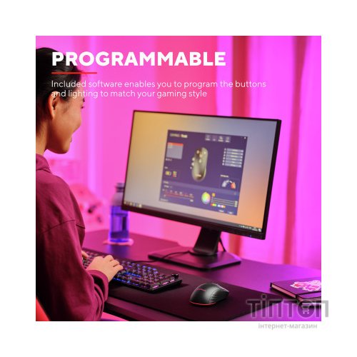 Мишка Trust GXT 926 Redex II Wireless/USB-A/USB-C Black (25126)