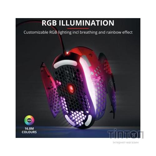 Мишка Trust GXT 960 Graphin Ultra-lightweight RGB USB Black (23758)