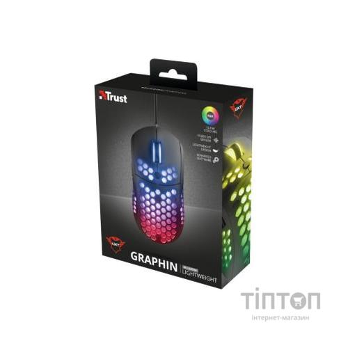 Мишка Trust GXT 960 Graphin Ultra-lightweight RGB USB Black (23758)