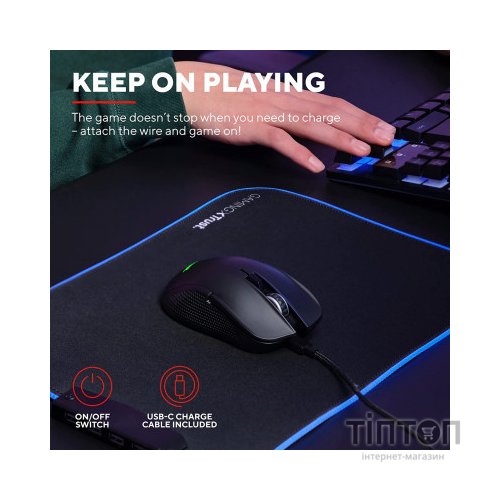 Мишка Trust GXT923 YBAR Wireless Black (24888)