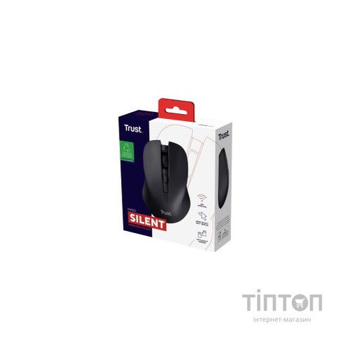 Мишка Trust Mydo Silent Wireless Black (25084)