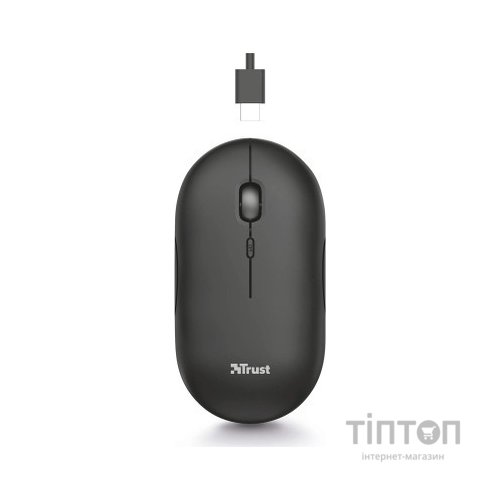 Мишка Trust Puck Wireless/Bluetooth Silent Black (24059)