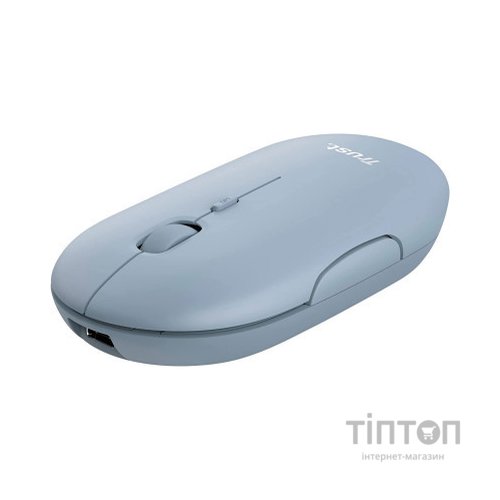 Мишка Trust Puck Wireless/Bluetooth Silent Blue (24126)