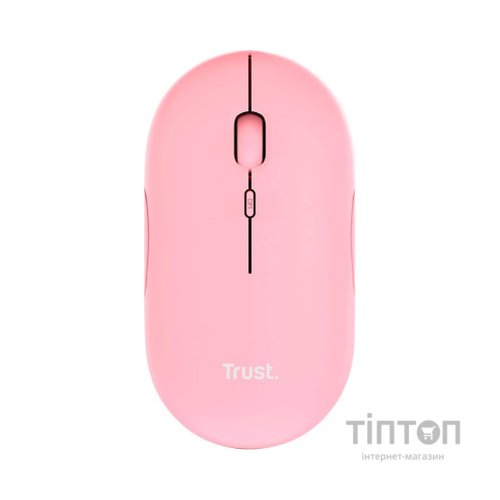 Мишка Trust Puck Wireless/Bluetooth Silent Pink (24125)
