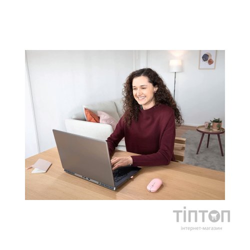 Мишка Trust Puck Wireless/Bluetooth Silent Pink (24125)