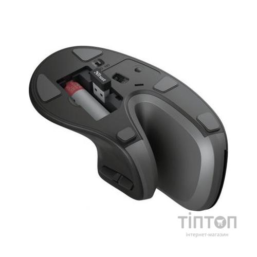 Мишка Trust Verro Ergonomic Wireless Black (23507)