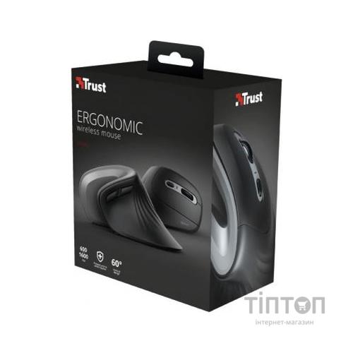 Мишка Trust Verro Ergonomic Wireless Black (23507)