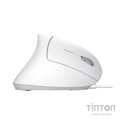 Мишка Trust Verto Ergonomic USB White (25133)
