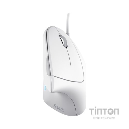 Мишка Trust Verto Ergonomic USB White (25133)