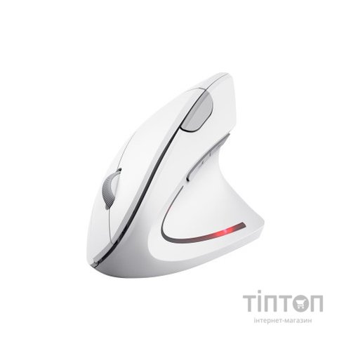 Мишка Trust Verto Ergonomic Wireless White (25132)