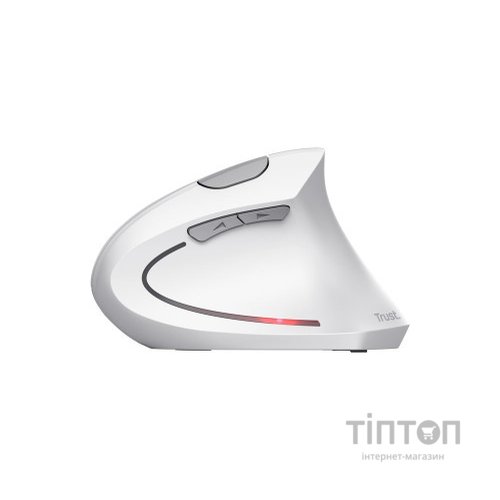 Мишка Trust Verto Ergonomic Wireless White (25132)