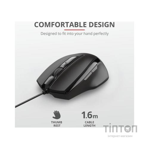 Мишка Trust Voca USB Black (23650)