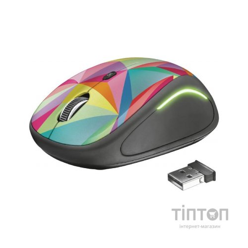 Мишка Trust Yvi FX geometrics (22337)