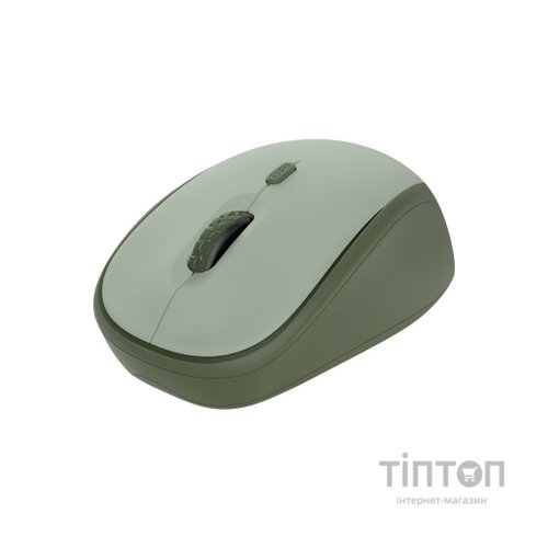 Мишка Trust YVI+ Silent Eco Wireless Green (24552)
