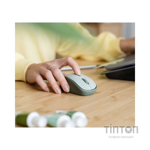 Мишка Trust YVI+ Silent Eco Wireless Green (24552)