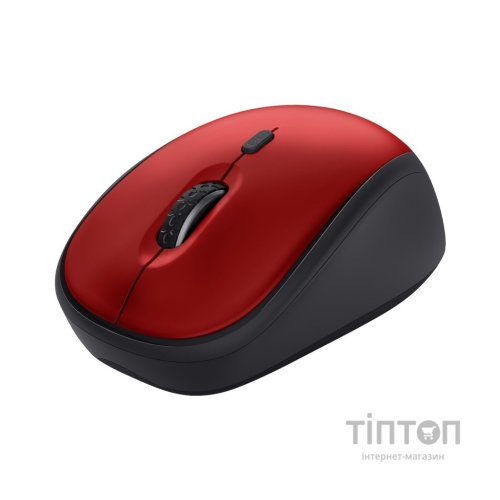 Мишка Trust Yvi+ Silent Eco Wireless Red (24550)