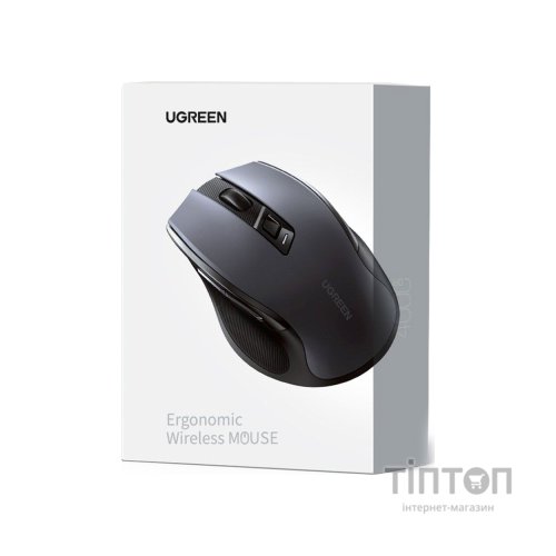 Мишка Ugreen Ergonomic Wireless Grey (90855)