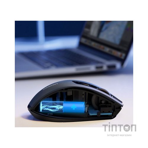 Мишка Ugreen Ergonomic Wireless Grey (90855)