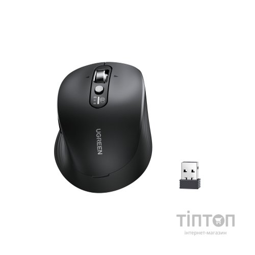 Мишка Ugreen M752 Wireless/Bluetooth Black (75498B)