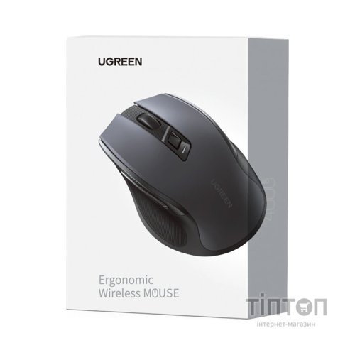 Мишка Ugreen MU006 Ergonomic Wireless Black (90545)