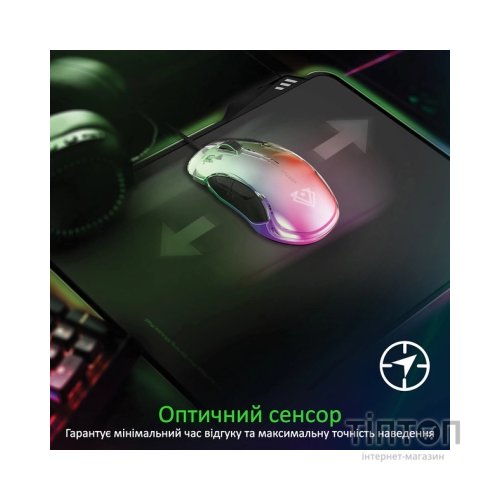 Мишка Vertux Phoenix USB Black (phoenix.black)