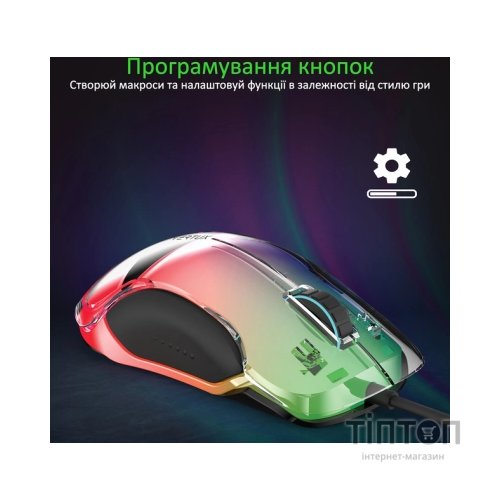 Мишка Vertux Phoenix USB Black (phoenix.black)