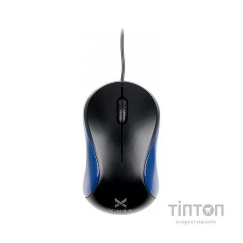 Мишка Vinga MS-882 синя, USB