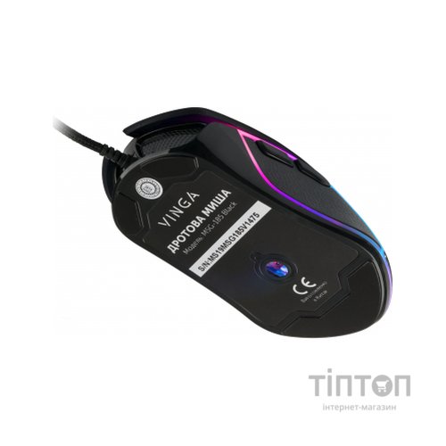 Мишка Vinga MSG-185 Black