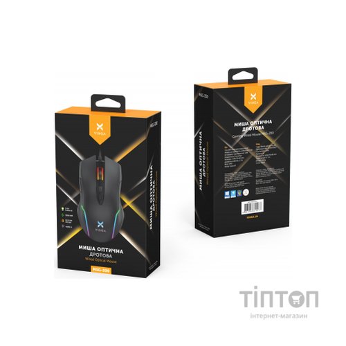 Мишка Vinga MSG-200 Black